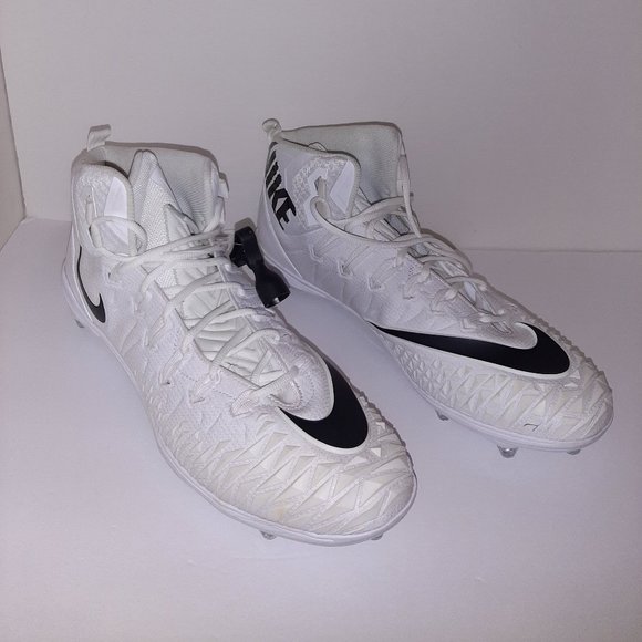 New Nike Force Savage US 18 EU 52.5 Mens Football Cleats Black and White main image 9